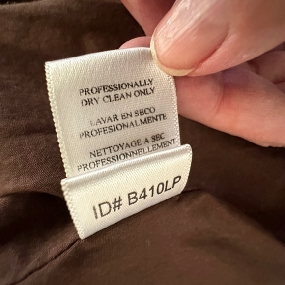 BCBGMAXAZRIA Brown Leather Waist Length Jacket Size M - Picture 8 of 11